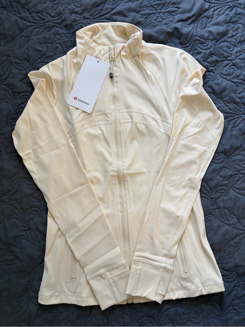 lululemon athletica Women's butter Cream  yellow Full-Zip Utility Jacket
